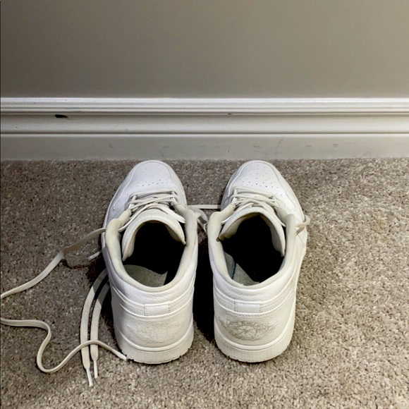 Nike Air Jordan 1 Low triple white - Picture 2 of 5